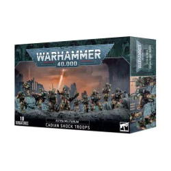 Warhammer 40,000 - Astra Militarum : Troupes de Choc Cadiennes/Cadian Shock Troops | 5011921182251