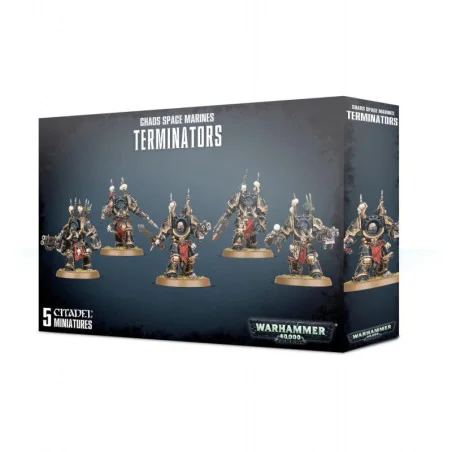 Warhammer 40.000 - Chaos Space Marines: Chaos Terminator Squad | 5011921178247