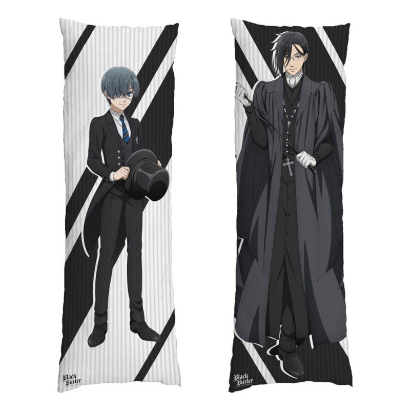 Black Butler pillowcase Dakimakura Sebastian & Ciel 150 x 50 cm