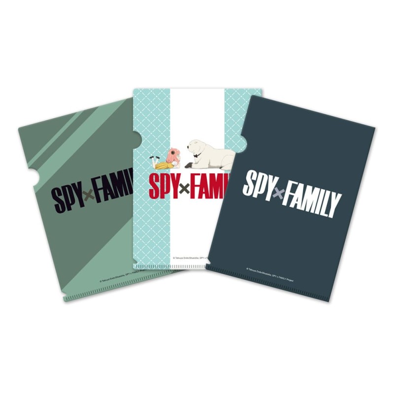 Spy x Family set 3 Clear Pouches Season 3 