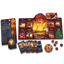 Dice Throne S1 - Barbare VS Elfe Lunaire