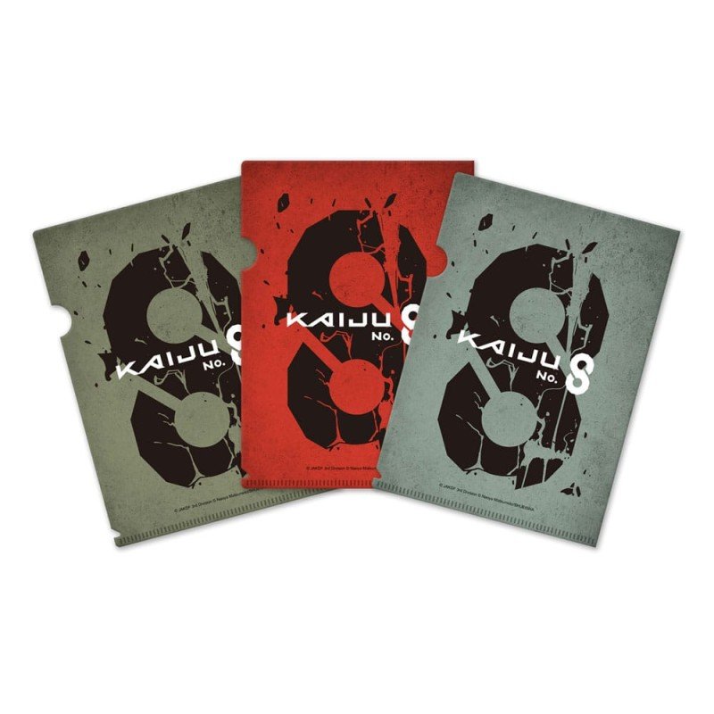 Kaiju No. 8 set 3 clear pouches Season 2 