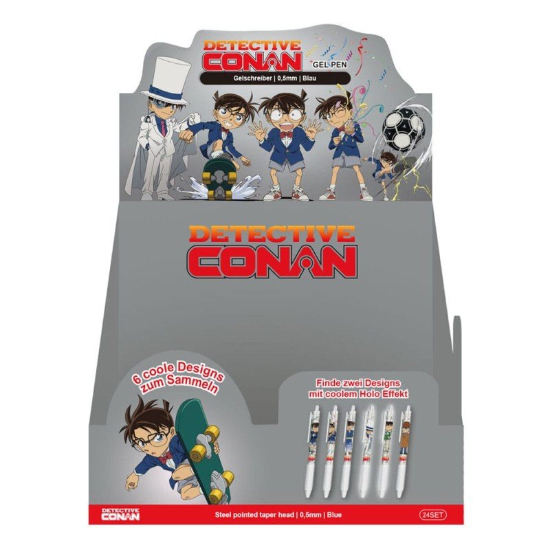 Detective Conan Display Box Mystery Premium Gel Ink Ballpoint Pens (24)