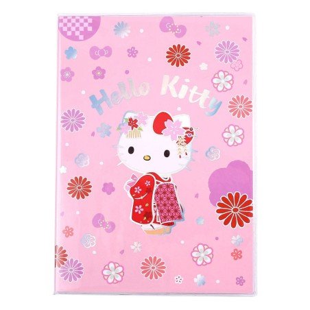 Sanrio Notitieboekje Hallo Katje Kimono Holografisch Geruit