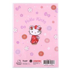 Sanrio Notitieboekje Hallo Katje Kimono Holografisch Geruit