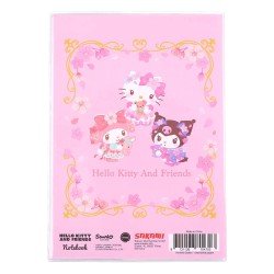 Sanrio carnet Hello Kitty & Friends Sakura Series Holographic Checkered 