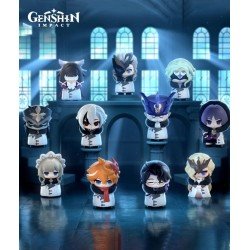 Genshin Impact Display Stand Mystery Box Mini Figuren Fatui Harbingers Chibi Ontwerp 7cm (9)