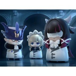 Genshin Impact Display Stand Mystery Box Mini Figures Fatui Harbingers Chibi Design 7cm (9)