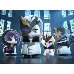 Genshin Impact présentoir boîte-mystère mini-figurines Fatui Harbingers Chibi Design 7 cm (9)