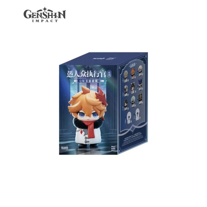 Genshin Impact présentoir boîte-mystère mini-figurines Fatui Harbingers Chibi Design 7 cm (9)