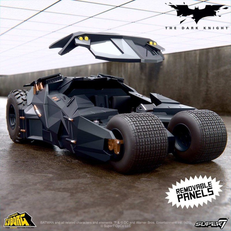 Batman 1989 véhicule Super Cyborg Batmobile Tumbler (Full Color) 33 cm  