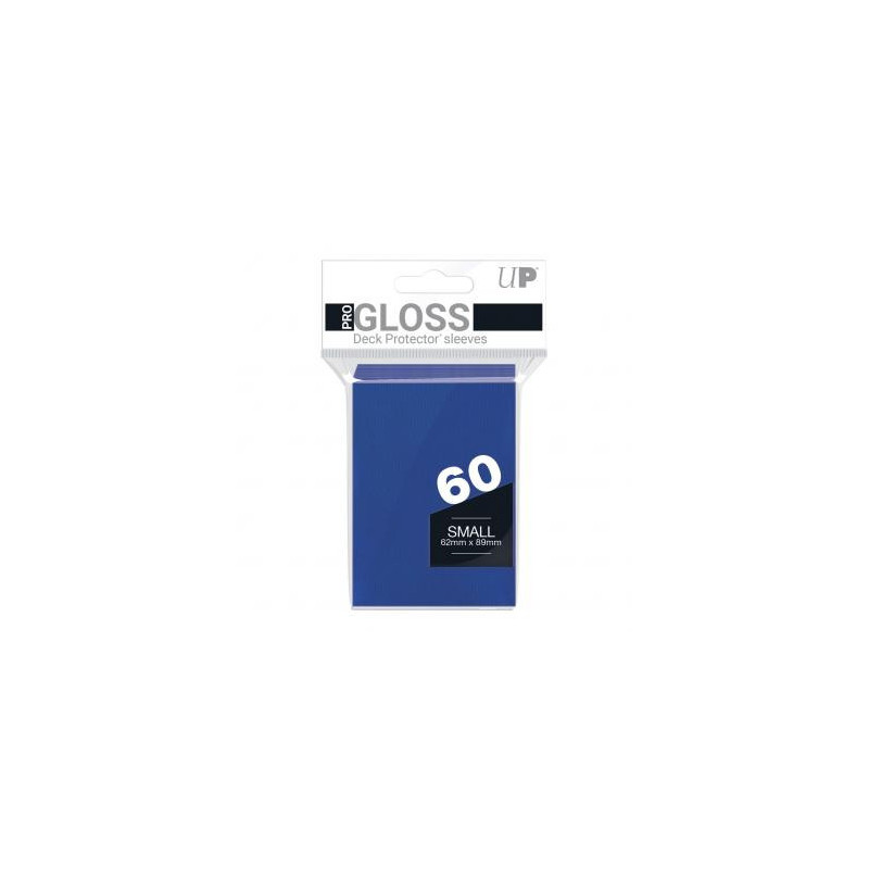 UP - Deck Protector Sleeves Small (62mm X 89mm) Blue