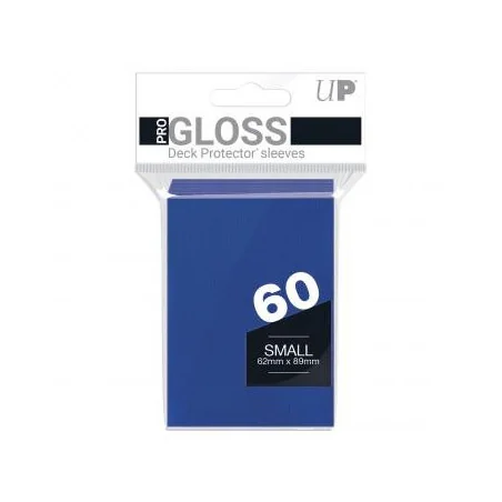 UP - Deck Protector Sleeves Small (62mm x 89mm) Blauw | 074427829650