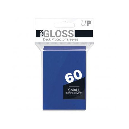 UP - Deck Protector Sleeves Small (62mm X 89mm) Blue