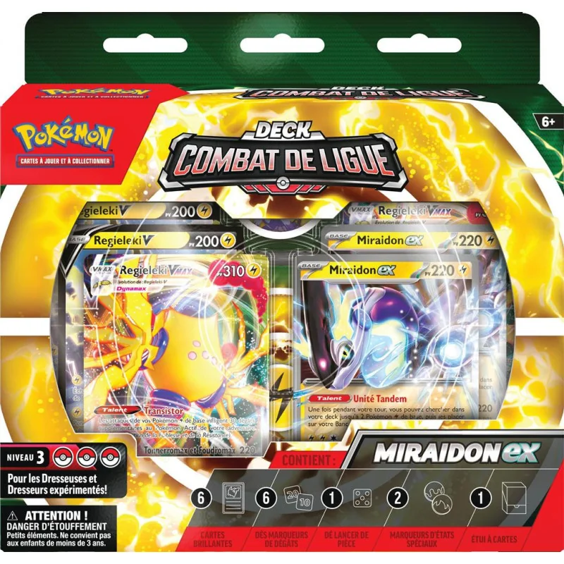 Pokémon League Battle Deck - Miraidon-Ex FR | 820650556098