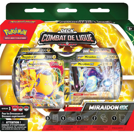 Pokémon Coffret League Battle Deck -  Miraidon-Ex FR