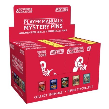 Dungeons & Dragons Assorted Blind Box Mystery Pins Spelershandleidingen (10)