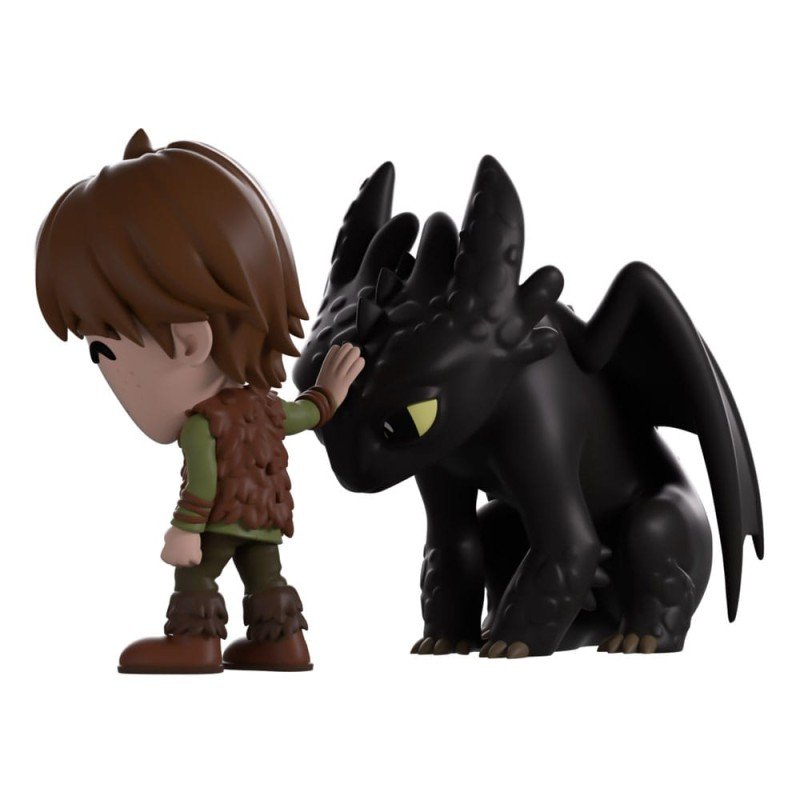 Dragons Vinyl figurine Meeting Toothless 11 cm     