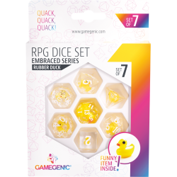 Embraced Series - Rubber Duck - Set de 7 Dés JDR