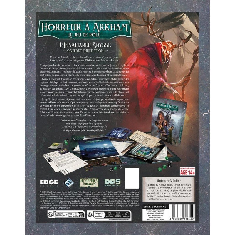 Arkham Horror RPG - De Onverzadigbare Afgrond