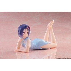 To Love-Ru Darkness beeldje PVC Bureaublad Schattig figuur Haruna Sairenji (China Dress Ver.) 13 cm               