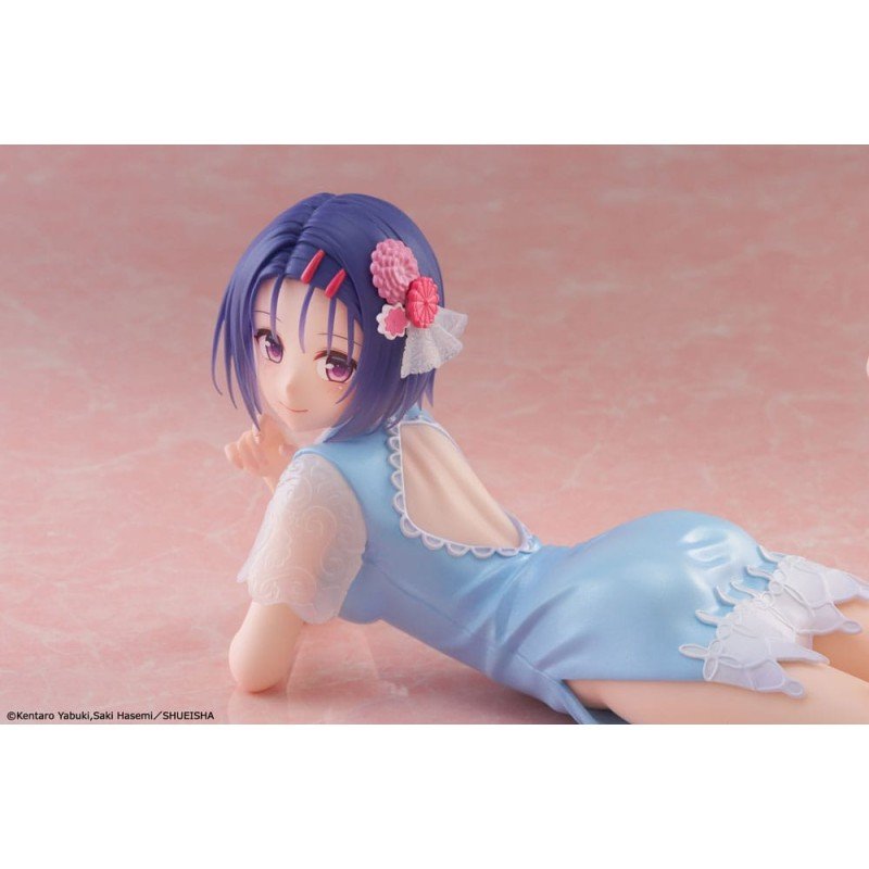 To Love-Ru Darkness Statuette PVC Desktop Cute Figure Haruna Sairenji (China Dress Ver.) 13 cm               