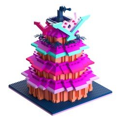 Hazbin Hotel V Tower Building Block Set 20 cm         