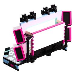 Hatsune Miku Miku's Stage Building Block Set 19 cm        