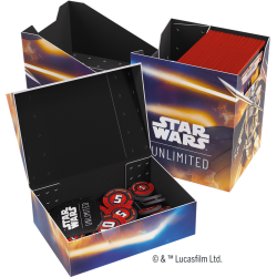 Gamegenic - Star Wars: Unlimited - Soft Crate Deck Box - Kapitein Phasma/Stormtrooper