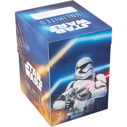Gamegenic - Star Wars: Unlimited - Soft Crate Deck Box - Captain Phasma/Stormtrooper