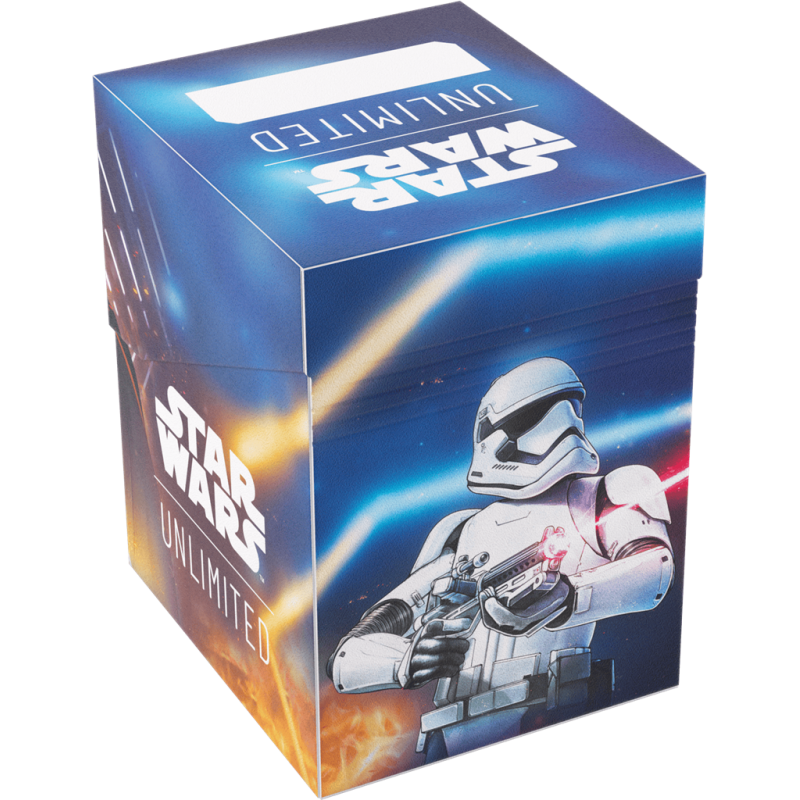 Gamegenic - Star Wars: Unlimited - Soft Crate Deck Box - Kapitein Phasma/Stormtrooper
