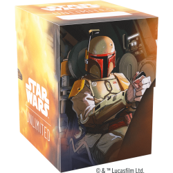Gamegenic - Star Wars: Unlimited - Soft Crate Deck Box - Boba Fett/Fett's Firespray