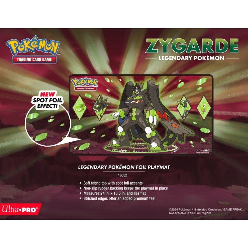 UP - Playmat Premium Metallic - Pokémon (Zygarde)