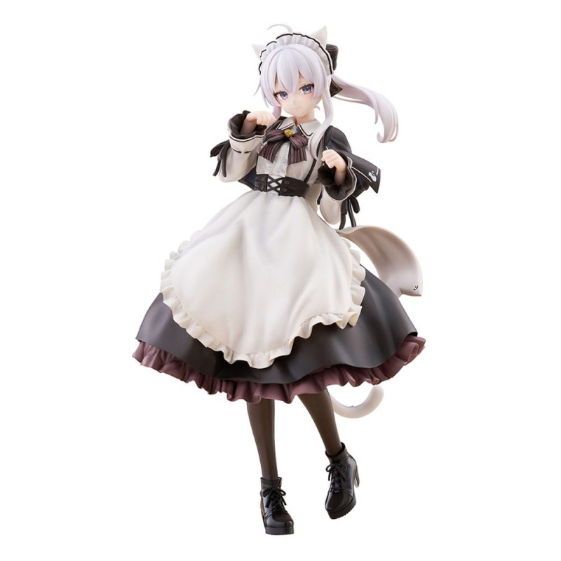 Wandering Witch: The Journey of Elaina F:NEX statuette PVC 1/7 Elaina Maid costume with cat ears Ver. 24 cm  