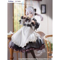 Wandering Witch: The Journey of Elaina F:NEX statuette PVC 1/7 Elaina Maid costume with cat ears Ver. 24 cm  