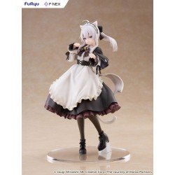 Zwervende Heks: De Reis van Elaina F:NEX beeldje PVC 1/7 Elaina Dienstmaagd kostuum met kattenoren Ver. 24 cm  