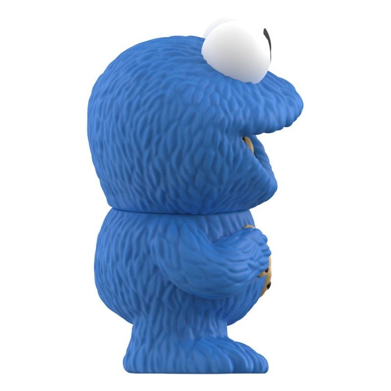 1, Sesamstraat Beeldje Zacht Vinyl PLEZIER! LEUK! Golf 02 Koekjesmonster 13 cm   