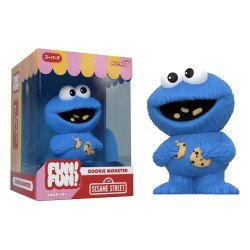 1, Sesamstraat Beeldje Zacht Vinyl PLEZIER! LEUK! Golf 02 Koekjesmonster 13 cm   