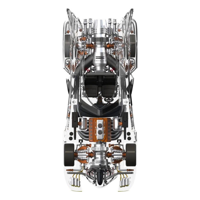 Batman 1989 Super Cyborg Batmobile 1989 Vehicle (Clear) 35 cm   