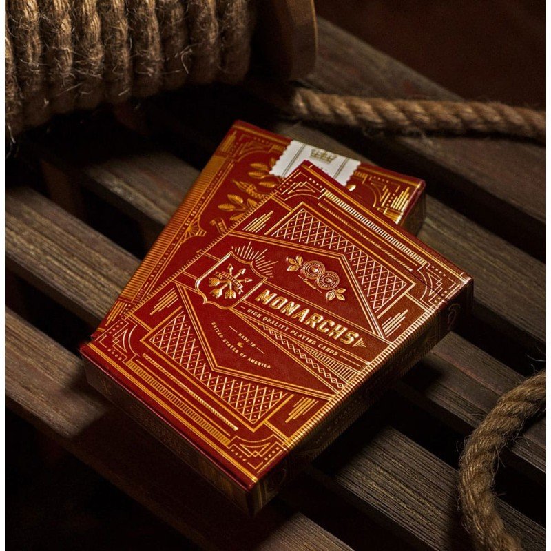 Monarchs Red Trading Card Game