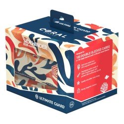 Ultimate Guard Sidewinder 100+ Xenoskin 2025 Exclusive "Coral Places" - Mellow Sea