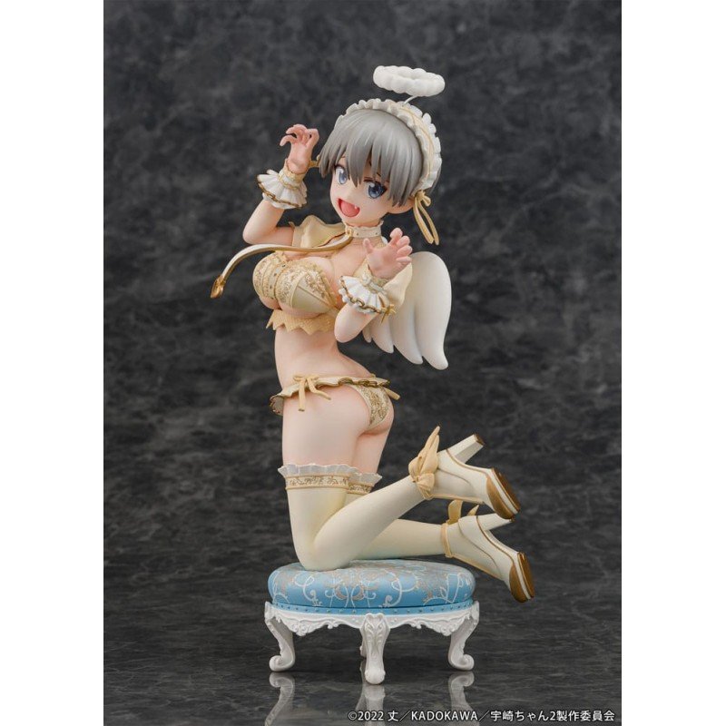 Uzaki-chan wil iets doen! PVC-beeldje 1/7 Hana Uzaki Angel Ver. 19 cm