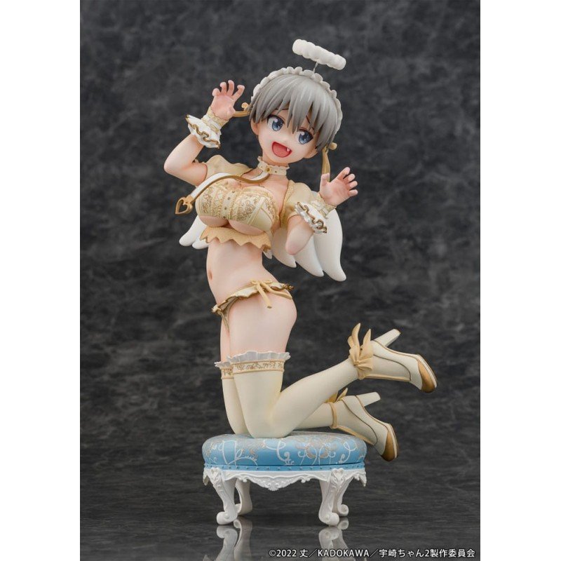 Uzaki-chan wil iets doen! PVC-beeldje 1/7 Hana Uzaki Angel Ver. 19 cm