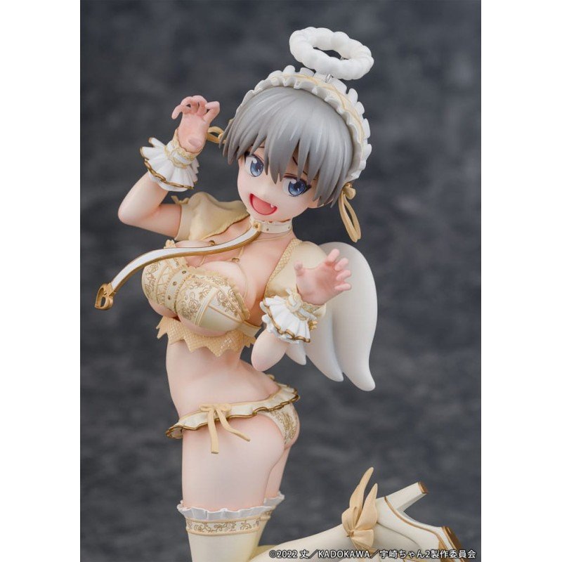 Uzaki-chan wil iets doen! PVC-beeldje 1/7 Hana Uzaki Angel Ver. 19 cm