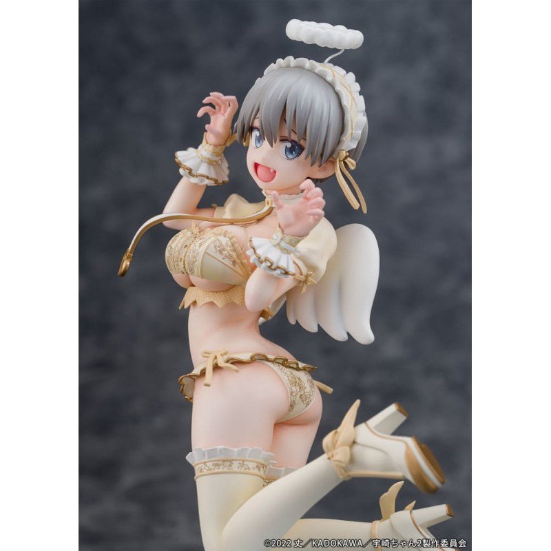 Uzaki-chan wil iets doen! PVC-beeldje 1/7 Hana Uzaki Angel Ver. 19 cm