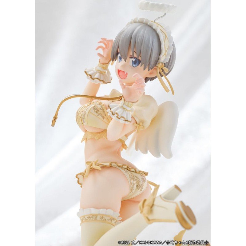 Uzaki-chan wil iets doen! PVC-beeldje 1/7 Hana Uzaki Angel Ver. 19 cm