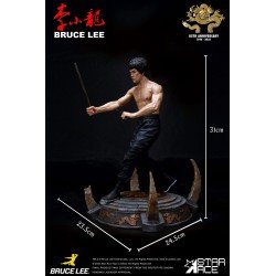 Operation Dragon My Favourite Movie statuette 1/6 Bruce Lee Kali Sticks Fight Normal Basement Version 30 cm
