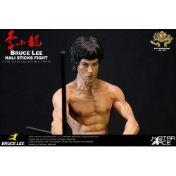 Operation Dragon Mijn Favoriete Film Beeldje 1/6 Bruce Lee Kali Sticks Fight Deluxe Kelderversie 30 cm