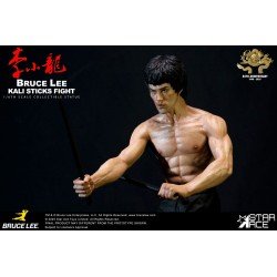 Operation Dragon Mijn Favoriete Film Beeldje 1/6 Bruce Lee Kali Sticks Fight Deluxe Kelderversie 30 cm