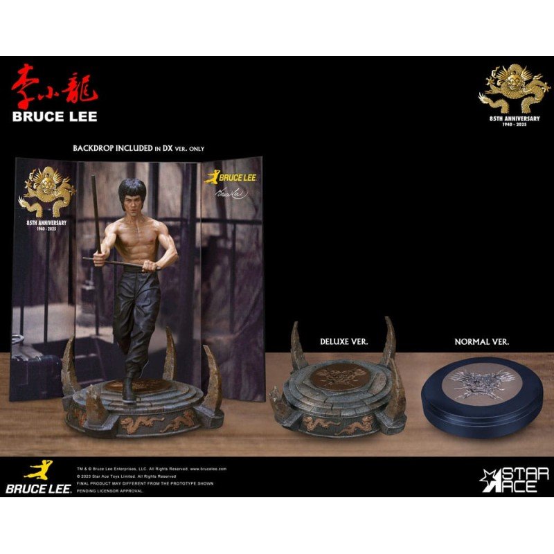 Operation Dragon Mijn Favoriete Film Beeldje 1/6 Bruce Lee Kali Sticks Fight Deluxe Kelderversie 30 cm